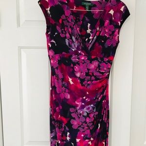 Ralph Lauren sheath, faux wrap Dress Size 6